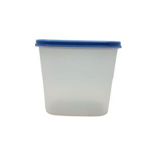 Vintage Tupperware Oval Modular Mate #3 Container 1.7L With Blue Seal